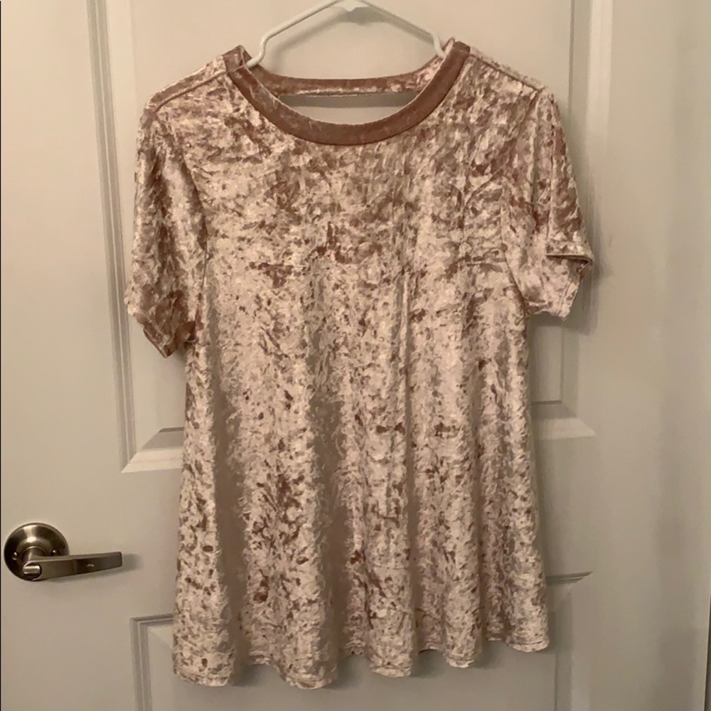 Suede shirt